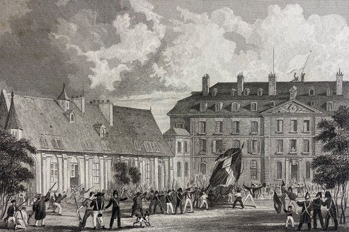 Parigi rivoluzione 1830 scuola - parigi,