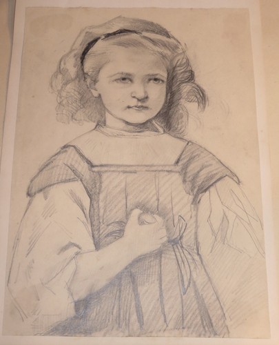 Scuola francese xix disegno - xix,