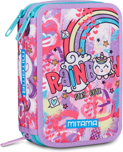 Astuccio triplo rainbow - astuccio,