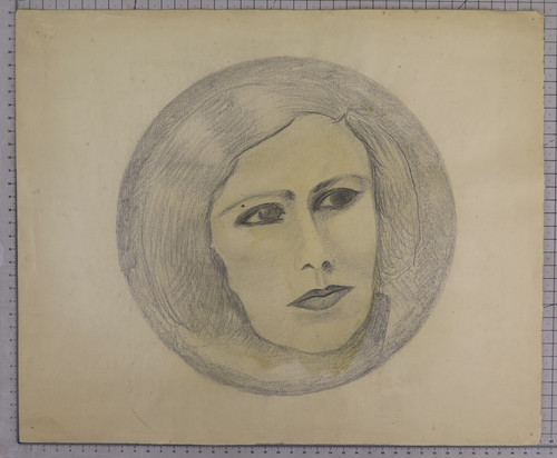 Disegno vintage ritratto - disegno,