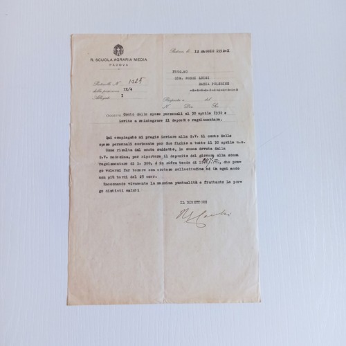 1932 scuola agraria - agraria, media