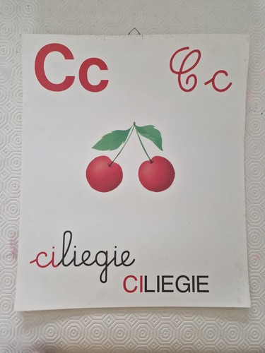 Abecedario parete vintage - parete,