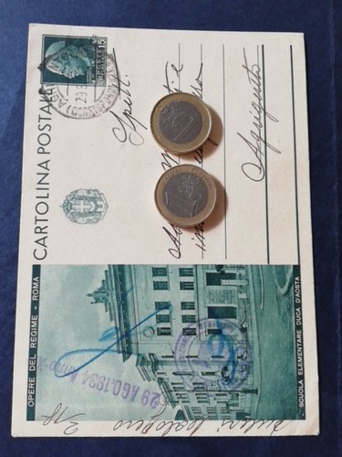 13800 intero postale opere - postale,