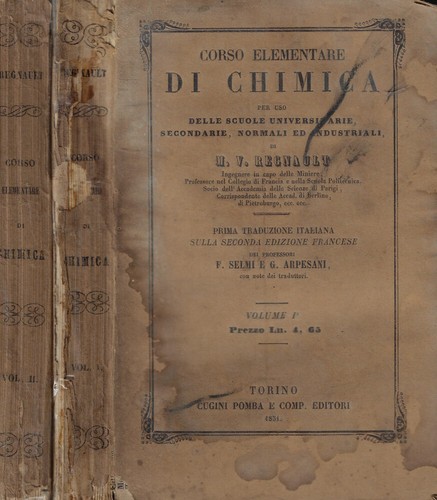 Corso elementare chimica - elementare, di