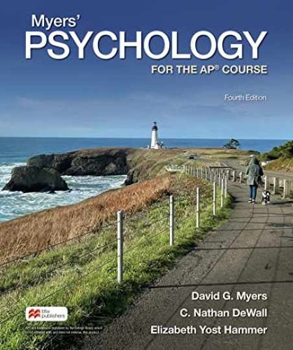 Myers psychology for the - psychology,